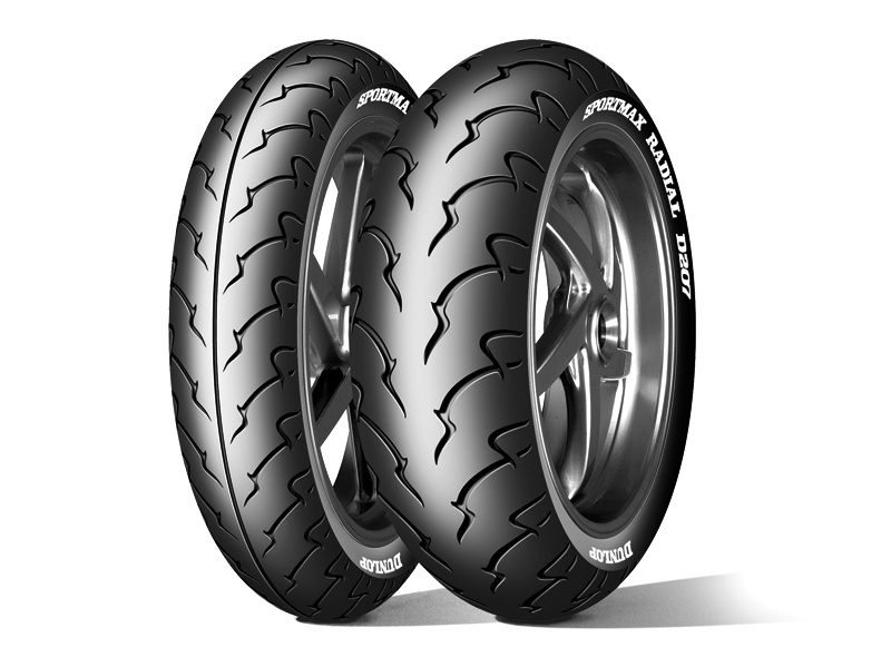 Pneu DUNLOP SX D207 180/55 ZR 18 M/C (74W) TL 