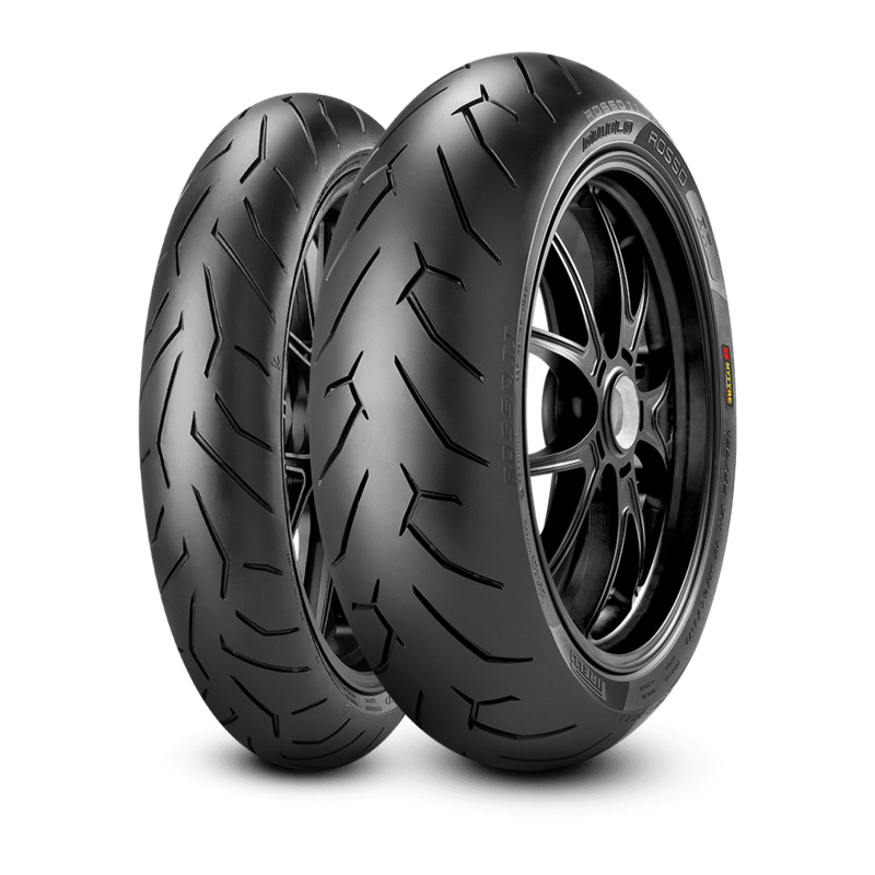 Pneu PIRELLI DIABLO ROSSO II (R) Standard  130/70 R 17 M/C 62H TL 