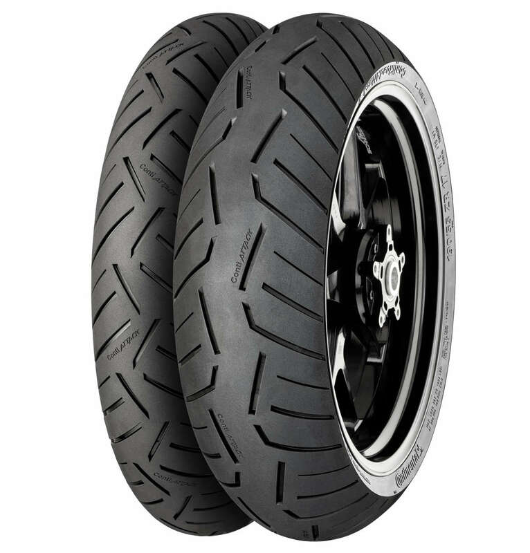 Pneu CONTINENTAL CONTIROADATTACK 3 160/60 ZR 18 M/C (70W) TL 