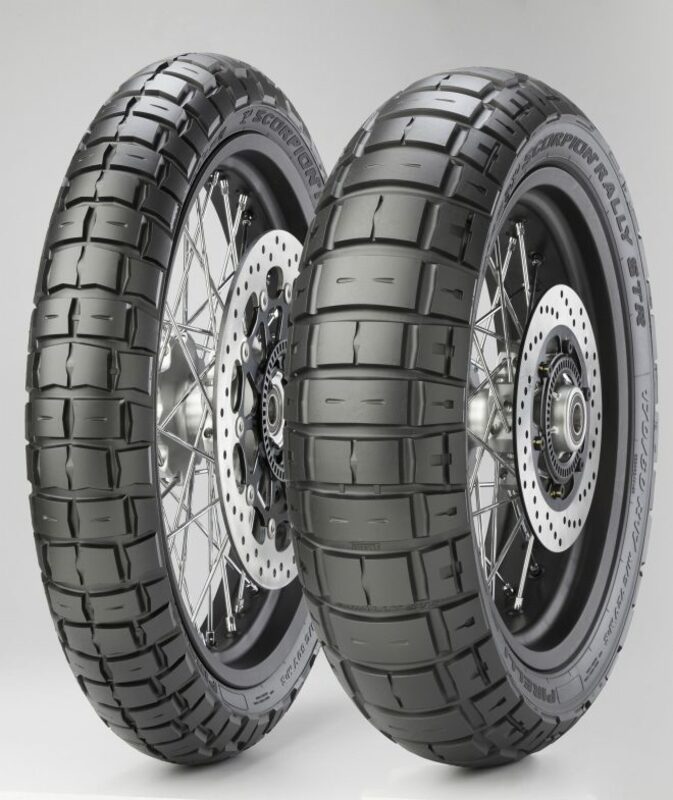 Pneu PIRELLI SCORPION RALLY STR (F) 100/90-19 M/C 57V TL M+S 