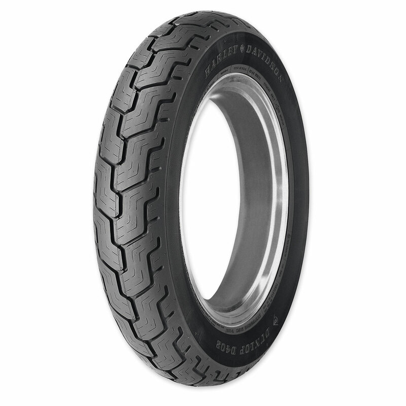 Pneu DUNLOP D402 WWW (HARLEY-D) Flancs Blancs Larges MT90 B 16 M/C 74H TL 