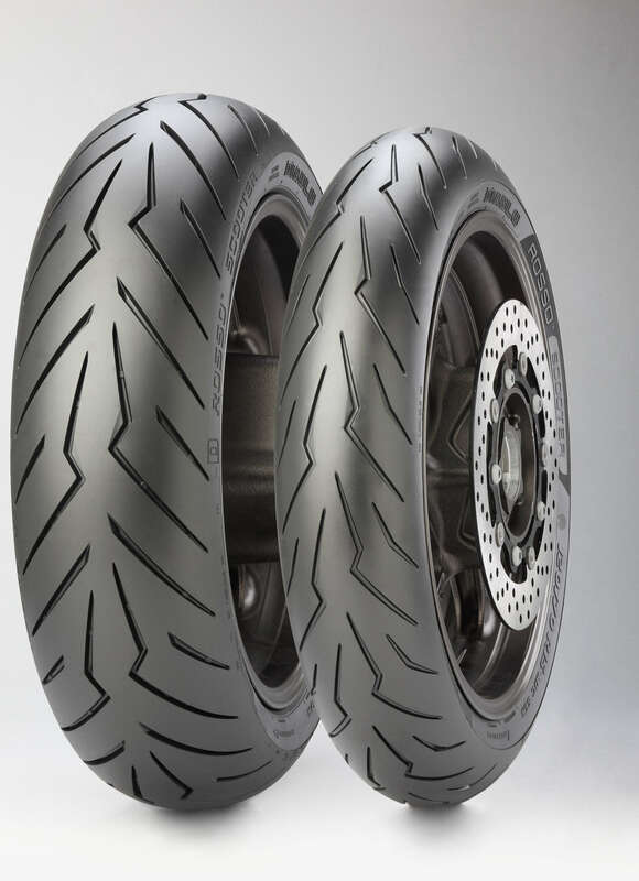 Pneu PIRELLI DIABLO ROSSO SCOOTER Reinf 130/70-12 62P TL 