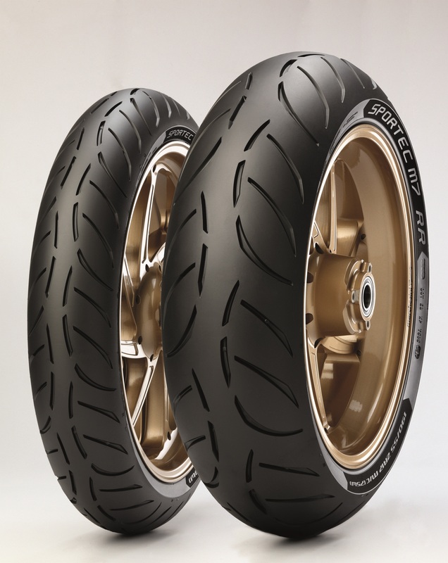 Pneu METZELER SPORTEC M7 RR (F) 130/70 ZR 16 M/C (61W) TL 