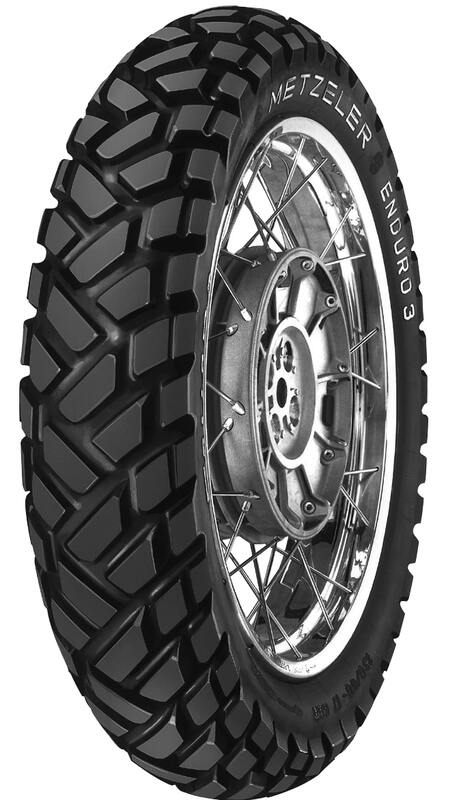 Pneu METZELER ENDURO 3 SAHARA 130/80-17 M/C 65S TT MST 