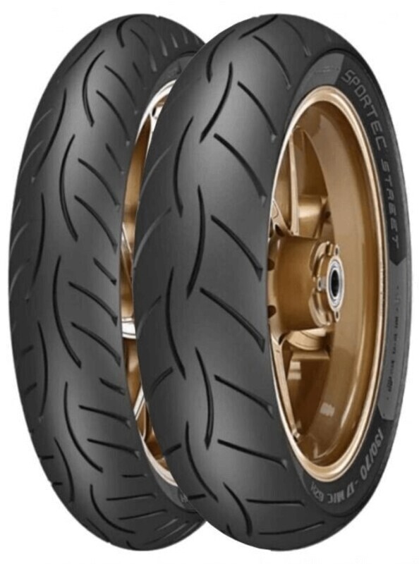 Pneu METZELER SPORTEC STREET 2 (F/R) 80/90-14 M/C 40S TL 