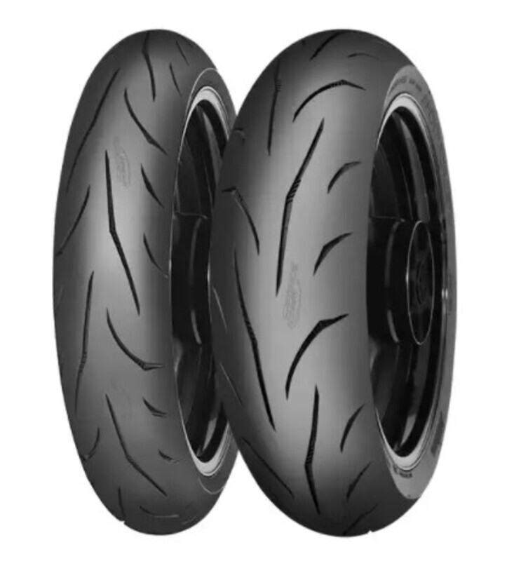 Pneu MITAS SPORT FORCE+ RS 180/55 ZR 17 (73W) TL RACING SOFT 