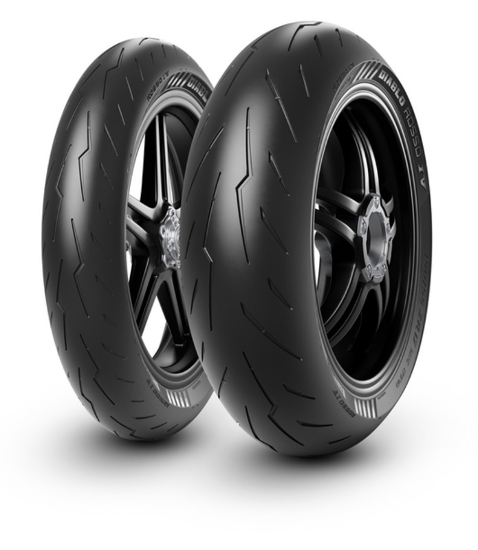 Pneu PIRELLI DIABLO ROSSO IV 140/70 R 17 M/C 66H TL